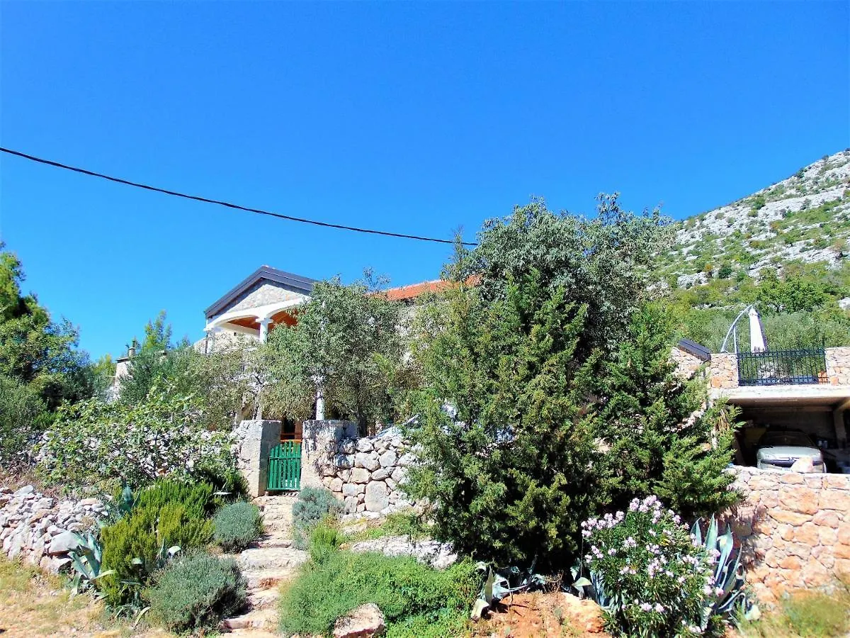Villa Stone Villa-Milan Pool Sea View Lounge Room Starigrad Paklenica Croatia